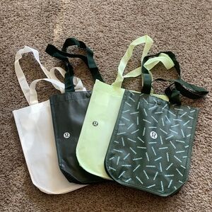 lululemon athletica Tote Bag Trio - White & Greens